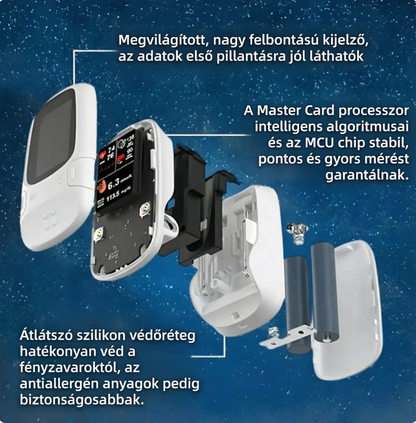 🔥Utolsó 50 szett elérhető 📿Ingyenes rózsa nyaklánc🔥Egyszerű és kényelmes, intelligens mérés, amikor csak szükséged van rá ❤️
